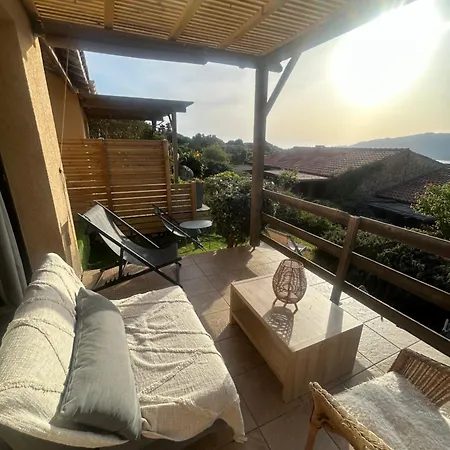 Nyaraló Mini-villa With Sea And Mountain View, Terrace, Pool